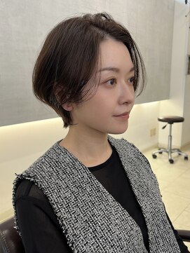 キアラ(Kchiara) 大人ショートボブ/艶カラー/透明感カラー