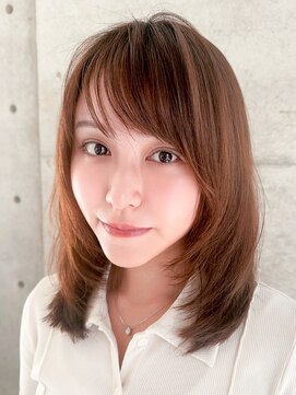 エミュ 表参道 青山(emu) 大人可愛いミディアムレイヤー表参道