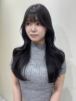 シェノン 奈良橿原店(CHAINON)&nbsp;【韓国風レイヤーカット】抜け感×小顔バランスヘア/奈良