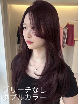 ラヴィ(Lavie) 韓国ヘアーハッシュカットレイヤーカットハイライトカラー