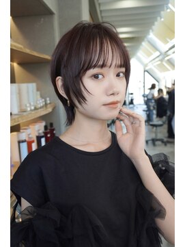 ロンド パルティール 大宮(Lond partir) グランマッシュ/細めハイライト/ショート/白髪ぼかし/前髪/大宮