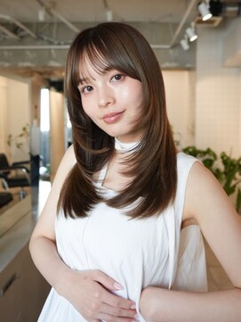 リムレス(LIMLESS) ◎韓国ヘアー/顔周りレイヤー/ダブルカラー万代/新潟駅前