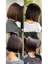 ダーツ(darts) "dartsマツダレン"短くてもできる【髪質改善ストレートエステ】