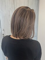 ロテ(LOTE.)&nbsp;着物ヘア/大人ガーリー/ダークアッシュ/似合わせカット/一宮