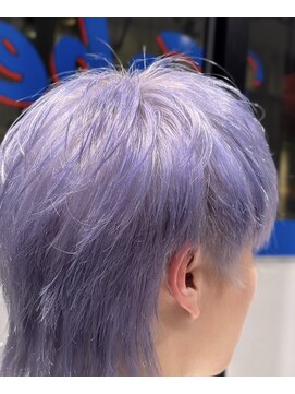 オーシャントーキョー 神戸(OCEAN TOKYO KOBE) ラベンダーシルバーホワイトマッシュウルフ