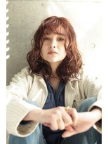 ファム(FAM)&nbsp;ミディアム　ピンクブラウン　ピンクベージュ　代官山　恵比寿