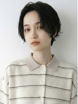 キビト(kibito) 新宿曙橋ハンサムショートパーマクールショート20代30代40代
