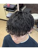 マッシュ波巻きツイストスパイラルパーマ
