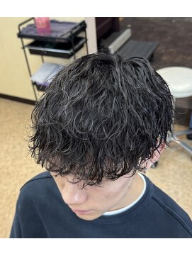 パリス メンズサロン(PARIS MEN'S Salon) マッシュ波巻きツイストスパイラルパーマ