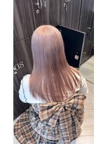 アース エレガンス 吉祥寺店(EARTH Elegance) まろやかに透けるミルクティーピンクベージュ
