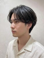 アッシュ 八王子みなみ野店(Ash)&nbsp;センターパート×フェザーパーマ　八王子みなみ野