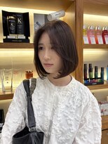 ピークアブー 銀座中央通り(PEEK-A-BOO)&nbsp;丸みボブ