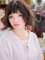 カバーヘア イヴ 戸頭店(COVER HAIR EVE)&nbsp;*+COVER HAIR+*…カッコ可愛い♪前下がりの大人ボブcc