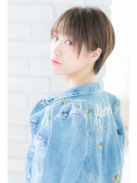 カノン(canon) 【canon】タイトなシルエット☆耳かけコンパクトショート