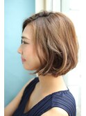 とろみファッジ切りっぱなしボブ