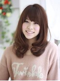 愛されカールのモテセミロング