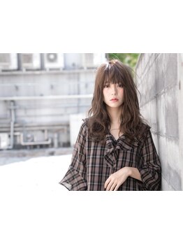 [カット+オーガニックカラー\6400]理想の髪色を諦めない!透明感とツヤ重視で表情まで若々しい雰囲気に*