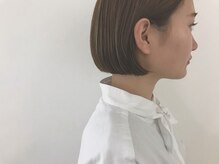 ショートヘアやボブのオーダー率が8割以上のハロウのボブ。毎日扱いやすい、理想の髪型を