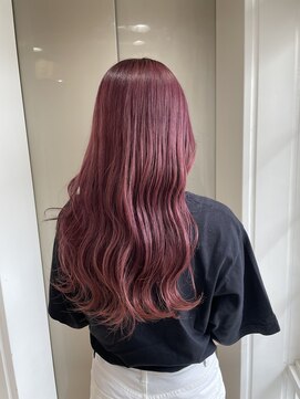 ループ(LOOP) ピンクバイオレット　ブリーチあり