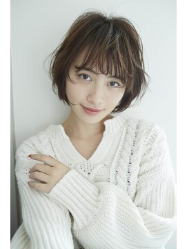 フィガロ アヴェダ(FIGARO AVEDA) ナチュラルショートボブ