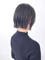 ゴーズゴードットビー 吉祥寺(go s go .b)&nbsp;くすみブルーストレートボブ【吉祥寺】