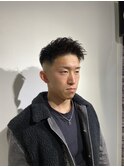 東京バーバー日本橋フェード20代短髪メンズヘア