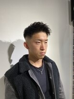 ドルクス 日本橋(Dorcus) 東京バーバー日本橋フェード20代短髪メンズヘア