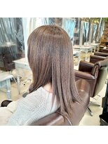 ドラマチックヘア 一本松店(DRAMATIC HAIR) ロング カラー フォギーアッシュ