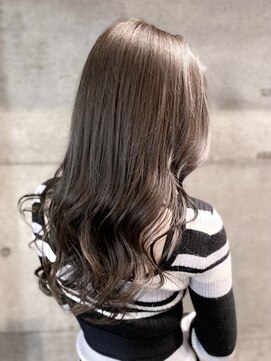 クレドガーデン 西新井店(CRED GARDEN) 外国人風ダブルカラー/アッシュベージュ×ルーズウエーブi