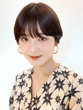 アイティーバイアルバム 下北沢店(IT by ALBUM) マッシュショート_ショコラベージュボブルフベビーバング_8634