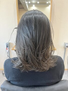 アンノ(anno) 働くママのブリーチなしでグラデーションカラー！