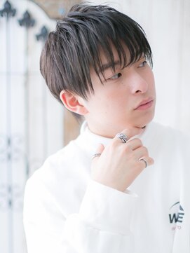 モッズヘアメン 札幌月寒店(mod's hair men) シースルーバンクがポイント!モテ系スマートマッシュi札幌月寒