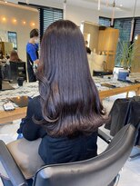 ヘアサロン ガリカ 表参道(hair salon Gallica) 【mami】大人ゆるふわラベンダーグレーブリーチなしダブルカラー