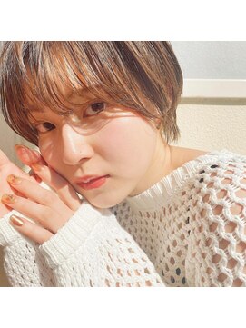 フラミューム 八王子北口店(flammeum) 丸みショートボブ【八王子】