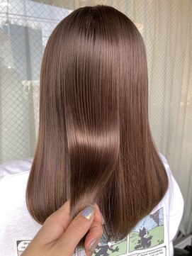 ヴァイブス(vibes) 髪質改善トリートメントで艶髪ストレート