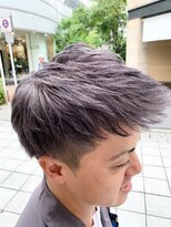 ロマンヤカタ ファース(ROMAN YAKATA fars) 髪質改善 メンズ ダブルカラー シルバーカラー@田代6/13