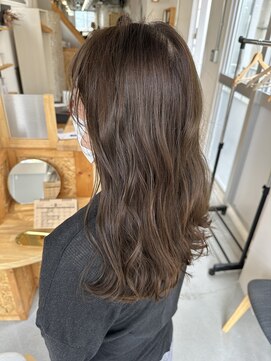 スクリバイタヒエ(SUKURI by tahie) #チョコレートカラー　#透明感カラー