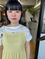 フィルム(FiLMs)&nbsp;ぱっつんボブ×ブルーブラック