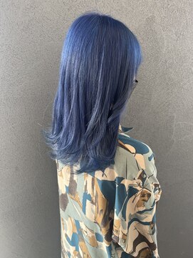 イロプラス 南田宮店(iro+) 【nanaka】blue color
