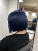 #黒髪#ボブルフ#ネビージュ#小顔#ワンレン