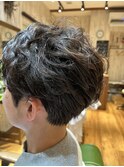 ゆるめスパイラルダウンパーマ
