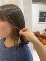 アンソルヘアードレシア 南越谷店(N'SOL hair dressia) ベージュのイヤリングカラー☆