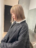 ツムグ(tsumugu)&nbsp;ハイトーンボブ【ボブ・切りっぱなしボブ・ミニボブ】