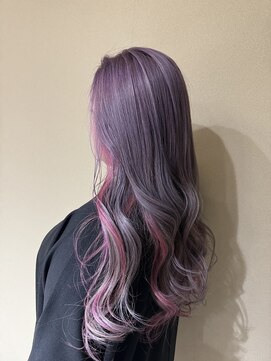 ゼン(Zen.) ピンクインナー×ラベンダーグレージュ