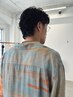 【四坂】メンズ限定 デザインカット+パーマ　￥12100