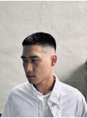 波巻きハイライトアップバングツーブロックマッシュ