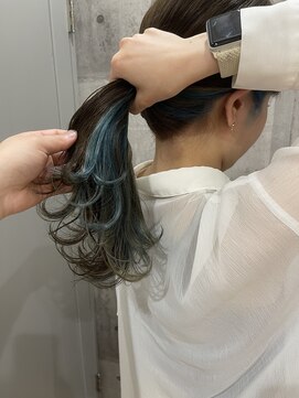 エルフグローリー(elf -glory-) 【チラ見え可愛い】インナーカラー♪/KEITARO