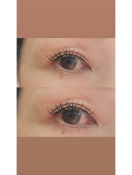 ヘアディレクション ビークス 上並榎店(HAIR DIRECTION BEECX) Black×Green×Blue マツエクつけ放題