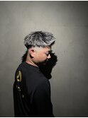 ホワイトメッシュ×ツイスト×ジェットモヒカン