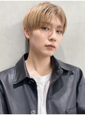 ナチュラルマッシュ ハイトーンカラー ミルクティーベージュ
